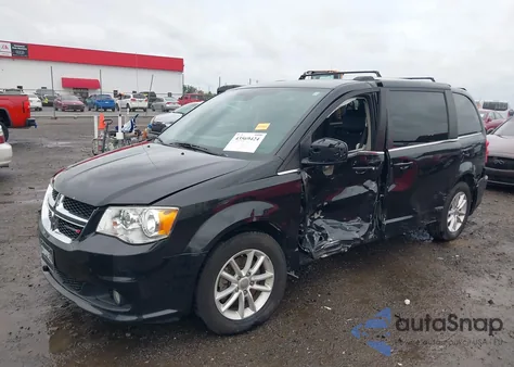 2019 Dodge Grand Caravan Sxt из США, поврежденный, VIN 2C4RDGCG7KR631222